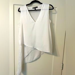BCBGMaxAzria Asymmetrical Blouse